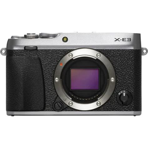 Fujifilm X E3 Mirrorless Digital Camera Body Only Silver Free 32GB