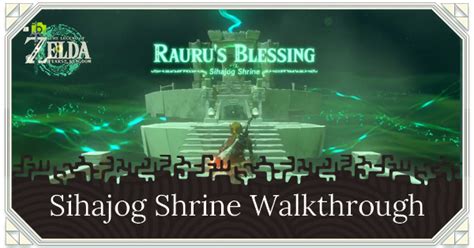 Sihajog Shrine Location And Puzzle Solution Zelda Tears Of The