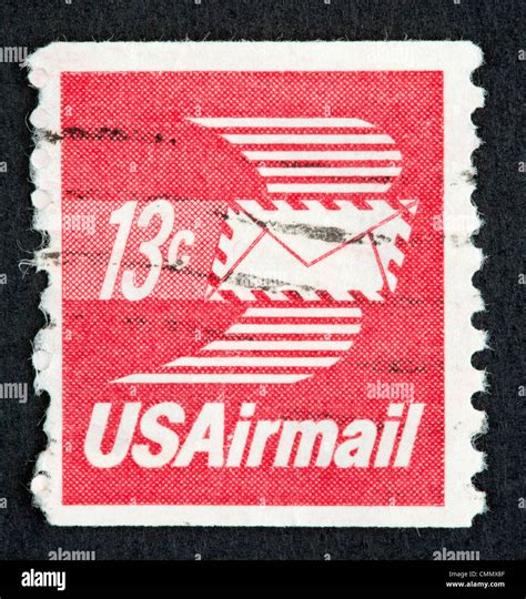 Us Postage Stamp Airmail Hi Res Stock Photography And Images Alamy