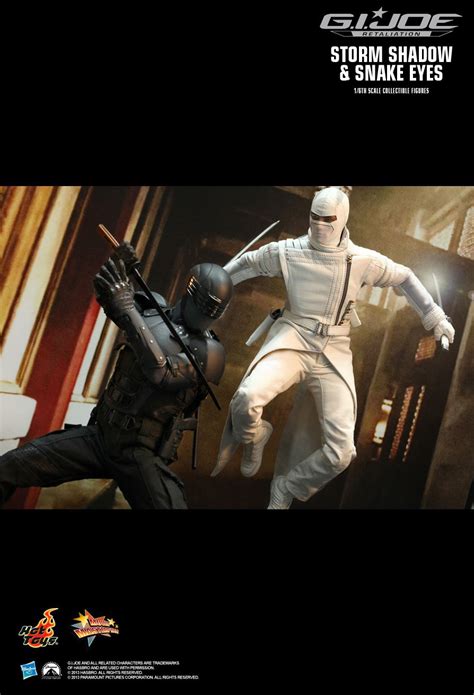Welovetoys News Hot Toys Reveals G I JOE Retaliation Storm Shadow Scale Collectible Figure
