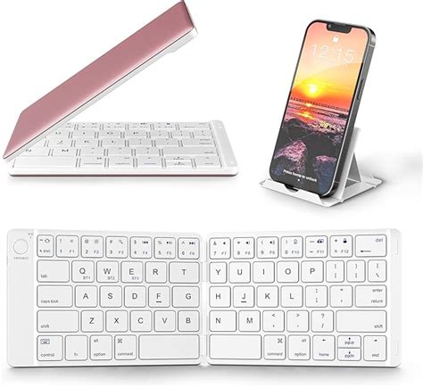 Amazon Samsers Foldable Bluetooth Keyboard Portable Wireless