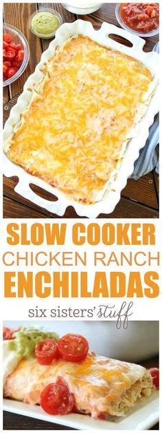 Slow Cooker Chicken Ranch Enchiladas Recipe Artofit