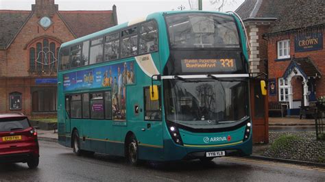 Full Route Visual Arriva Herts Essex Hertford Buntingford