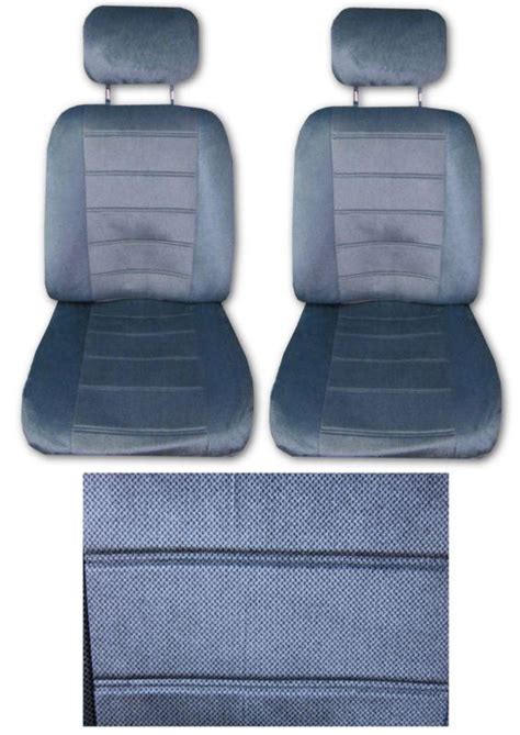 Buy New Low Back Quilted Velour Regal Car Truck Seat Covers Blue A In Hildale Utah Us For Us