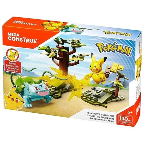 Mega Bloks Pokémon Pikachu VS Bulbasaur Lego Pokemon, Pokemon Comics, Unique Childrens Toys ...