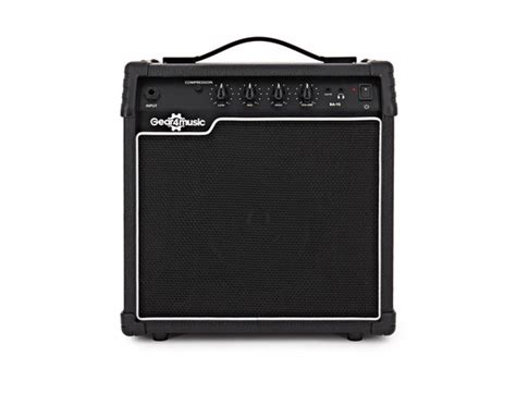 Gear4music 15w Electric Bass Amp Equipboard