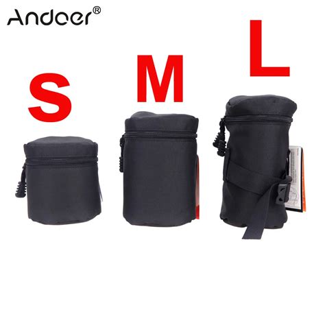 Andoer Funda Protectora Acolchada Para Lente De C Mara Bolsa