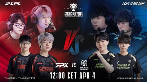 Playoffs LPL FPX vs NIP Ronda 3 Costream Oficial en español YouTube