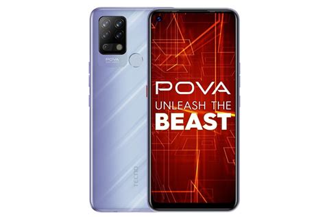 Tecno Pova Launched In India With Quad Rear Cameras MediaTek Helio G80