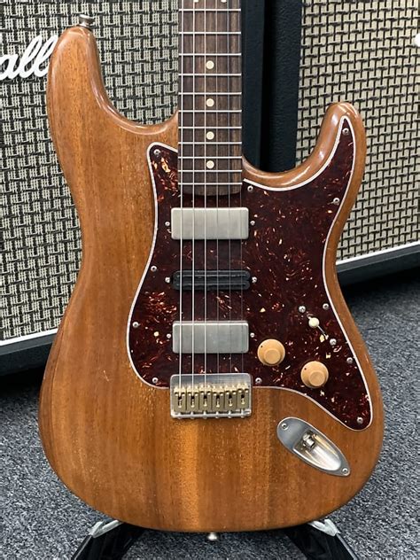 Warmoth S Style Guitar Mahogany Body Maple Neck Reverb