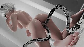 Lewd Game Characters Having Futanari Sex In A 3d Animation Compilation