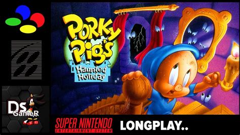 Porky Pig S Haunted Holiday FULL GAME Longplay SNES YouTube