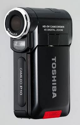 Toshiba Ultra Compact Full Camcorders Camileo S10 And P10 Features