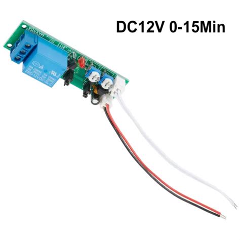 MODULE RELAIS MULTIFONCTIONNEL Stable Et Fiable DC 5V 12V 24V Avec Puce