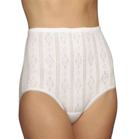 Avet Braguita clásica alta de algodón dibujo Jacquard Talla 60 Blanco