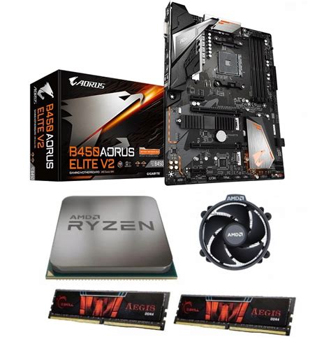 Gb B450 Aorus Elite V2 Ryzen 5 3500 16gb 3200 W Katowice Sklep Opinie Cena W Allegro Pl