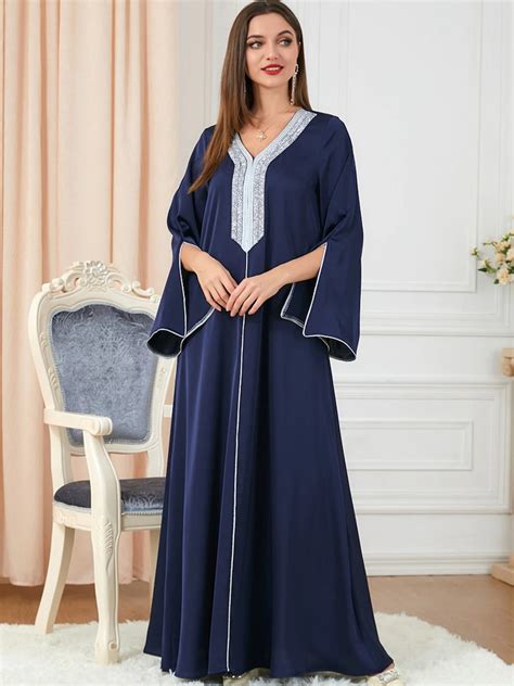 New Royal Moroccan Dubai Kaftan Abaya Maxi Fancy Bridal Moroccan