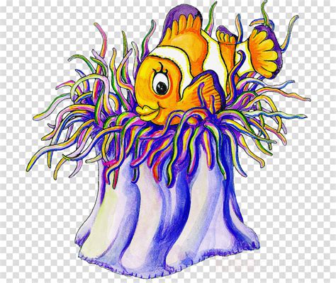 Sea Anemone Clipart