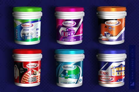 Noelcoat Paints Bucket Label Desings On Behance Paint Buckets Drinks