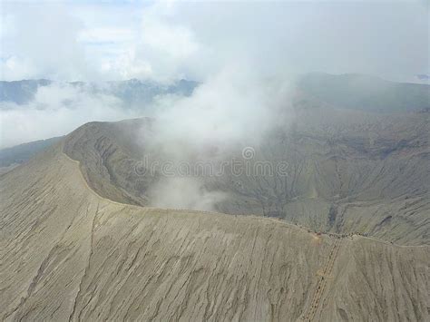 Bromo Crater Malang East Java Stock Image - Image of soil, terrain ...