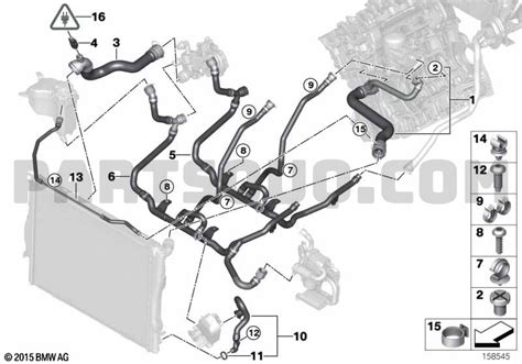 Cooling System Coolant Hoses Bmw 320i Pg97 E90n Parts Catalogs Partsouq