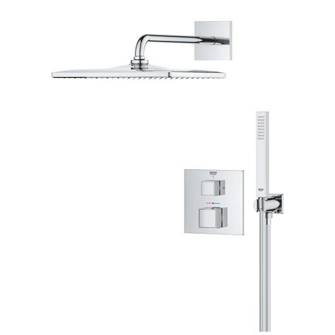 Grohtherm Cube Duschsystem Unterputz Mit Rainshower Mono 310 Cube GROHE