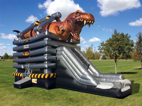 Usa T Rex Moonwalk Combo Rentals Sky High Party Rentals