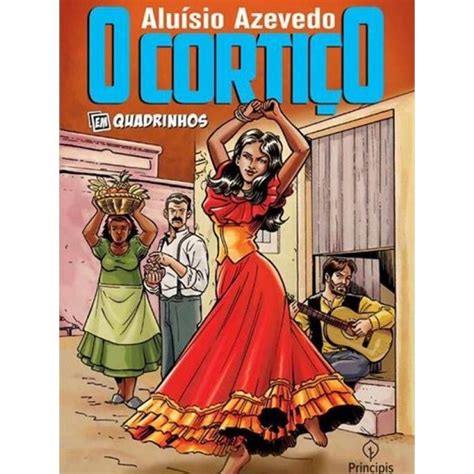 Livro Classicos Em Quadrinhos O Cortico Comic Book Cover Classic