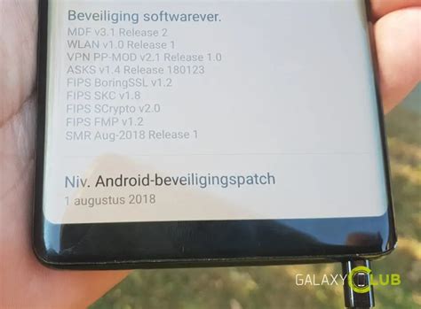 Dit Zijn De Details Van Samsung S Beveiligingspatch Van Augustus