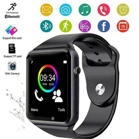 General Smart Wrist Watch A1 Bluetooth Waterproof Gsm Phone For