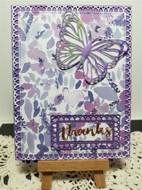 Lilac Butterfly By Dr Sonja At Splitcoaststampers