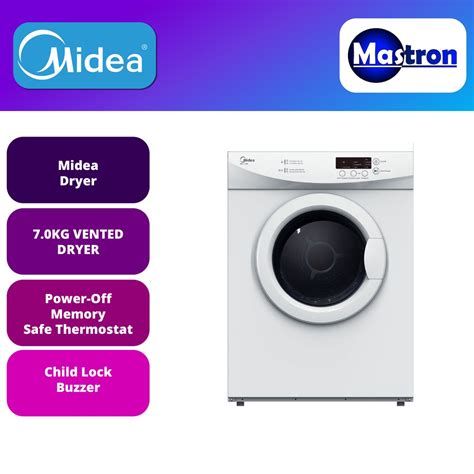 Midea Clothes Dryer Kg Pengering Baju Midea Kg Dryer Midea Tumble