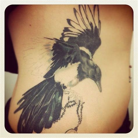 Incredible Bird Magpie Tattoo Magpie Tattoo Weird Tattoos Cute