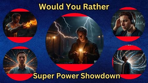 Would You Rather Superpower Showdown Youtube