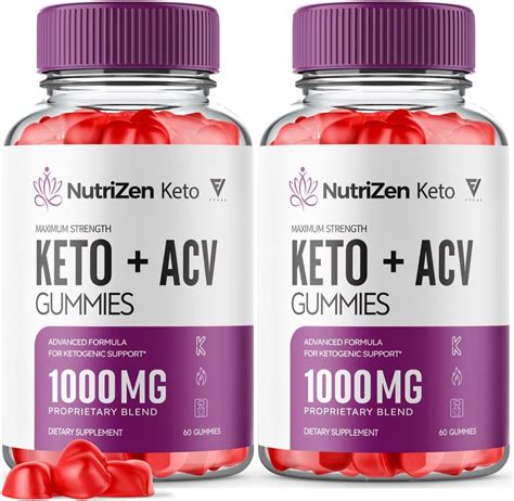 Amazon 2 Pack Nutrizen Keto ACV Gummies Nutrizen Keto ACV