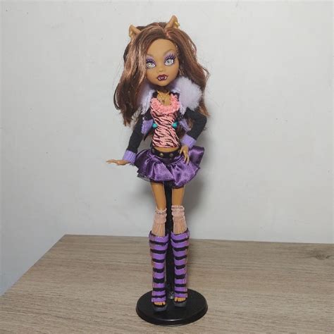 Boneca Clawdeen Wolf Básica Monster High Mattel Brinquedo Monster