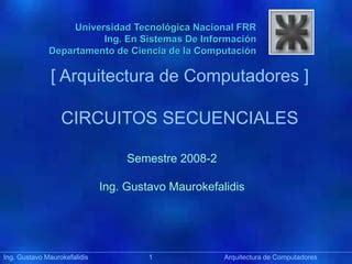 Presentaci N Arquitectura De Computadoras Ppt