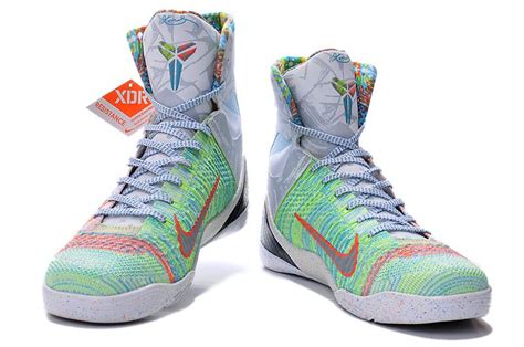 Nike Kobe 9 Elite High-Top white rainbow XDR men shoes