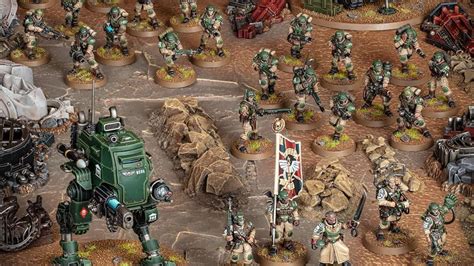 Warhammer 40k Astra Militarum Army Set Preview Techraptor