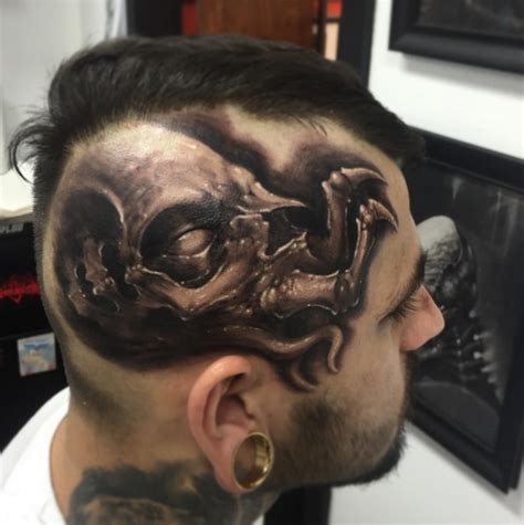 30 Head Tattoos That Will Shock You! — PrimalAttitude.com