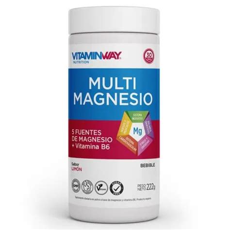 Vitamin Way Multi Magnesio Bebible En Polvo X 222 Gramos Farmacia