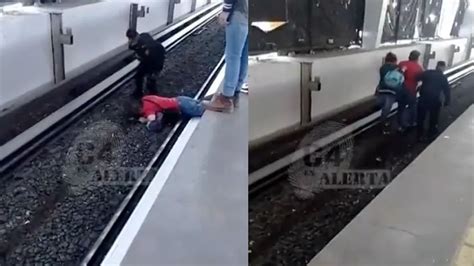 Invidente cae a las vías del metro en Indios Verdes Telediario México