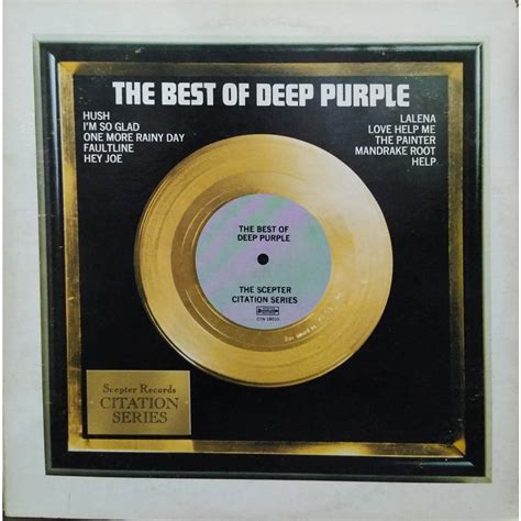 Deep Purple The Best Of Deep Purple Vinyl Record Lp Plaka Shopee