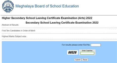 Megresults Nic In Sslc Hsslc Arts Result Declared Link Mbose