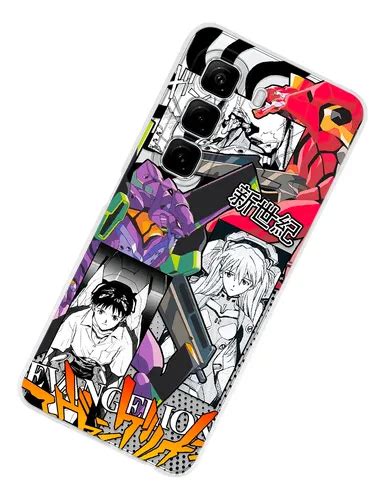 Funda Para Infinix Color Eva Evangelion Anime Mecha Manga Color Hot I Env O Gratis