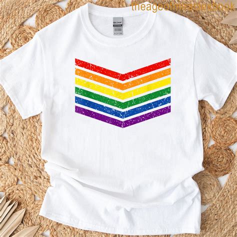 Lgbtq Gay Pride Rainbow Flag Design T Shirt