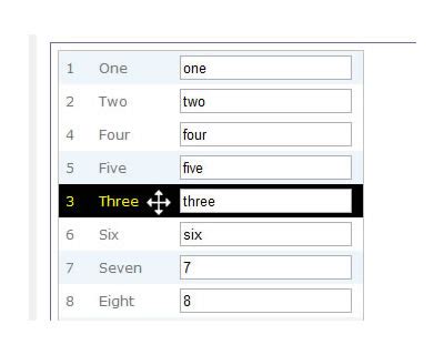 Drag And Drop Gridview Rows Using Jquery Tablednd Plugin C And Vbnet Images