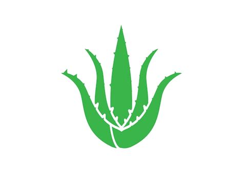 Premium Vector Aloe Vera Icon Clipart Design Illustration Template