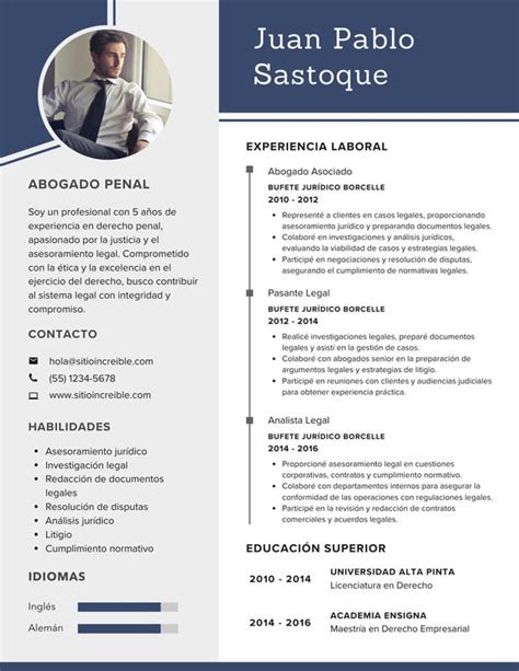 Plantillas Para Curriculum Vitae B Sicos Gratis Canva