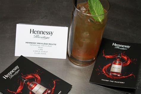 Hennessy Privilege Ginger Mojito Recipe